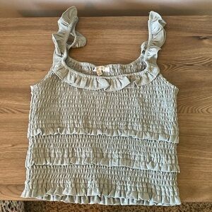 Love Tree Ruffle Top